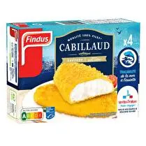 Findus, Filets pané cabillaud x4