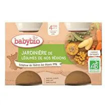 Babybio, Purée jardinière de légumes BIO dès 4 mois
