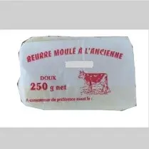 Ets de souchez, Beurre moulé à l'ancienne doux
