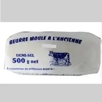 Ets de souchez, Beurre moulé à l'ancienne demi sel