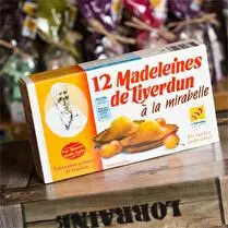Fabrication artisanale de Lorraine, Madeleines de Liverdun Mirabelle