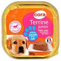 Cora, Terrine au poulet pour chien junior