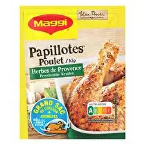 Maggi, Papillote de poulet herbes de Provence