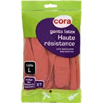 Cora, Gants en latex ultra résistant taille 8 - 8¿
