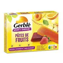Gerblé, Pâtes de fruits