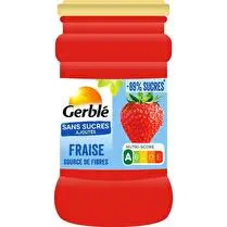 Gerblé, Préparation à la fraise