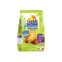 Gerblé, Madeleines sans gluten