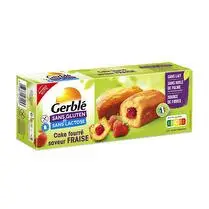 Gerblé, Cake fourré fraise sans gluten