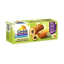 Gerblé, Cake fourré chocolat sans gluten