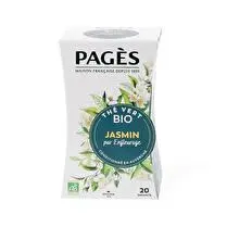 Pagès, Thé vert biologique jasmin x20