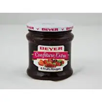 Beyer, Confiture aux 4 fruits rouges