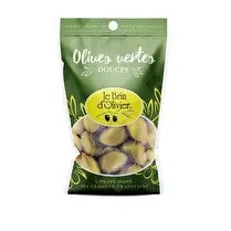 Brin d'olivier, Olives vertes douces sachet