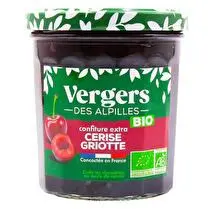 Vergers des Alpilles, Confiture extra cerise griotte BIO