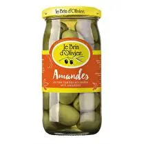 Brin d'olivier, Olives vertes fourrées amandes