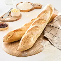 Pain cuit sur place, Baguette dégustation