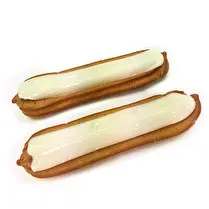 Votre pâtissier propose, Eclairs à la vanille x2