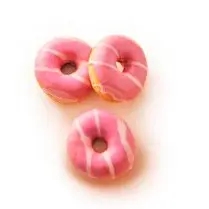 Votre pâtissier propose, Mini donuts framboises x 3