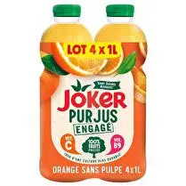 Joker, Jus d'orange sans pulpe