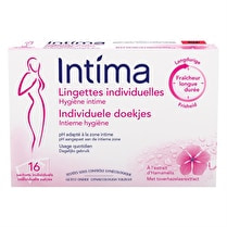 Intima, Lingettes individuelles