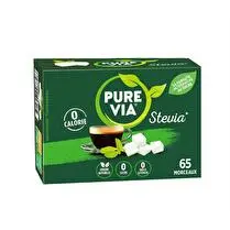Pure Via, Edulcorant en morceaux stévia zéro calorie