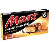 MARS Barre glacée beurre salé x6