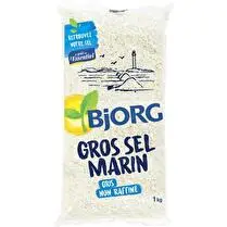 Bjorg, Gros sel marin gris non raffiné