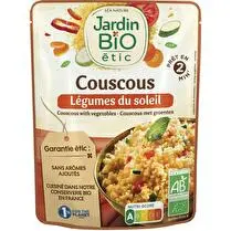Jardin bio étic, Couscous légumes du soleil BIO