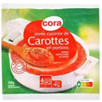 Cora, Purée cuisinée de carottes