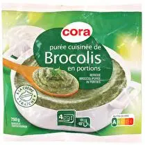 Cora, Purée cuisinée de brocolis