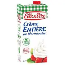 Elle & Vire, Crème entière de Normandie  30% MG