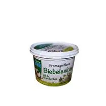 Les frères Adam, Fromage Blanc Ail et Fines Herbes  Biebeleskäs - Le pot de 500 g