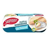 Saupiquet, Filets de maquereaux au naturel