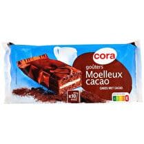 CORA Gâteau moelleux cacao