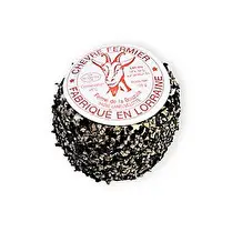 Ferme de la Bouzule, Crottin de chèvre fermier frais au poivre au lait cru