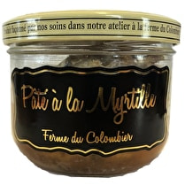 Les saveurs du Colombier, Pâté de campagne A la myrtille - 200 g