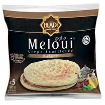 Bladi, Melouï crêpe feuilletée nature