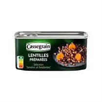 Cassegrain, Lentilles préparées 1/4