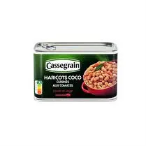Cassegrain, Haricots coco cuisinés aux tomates 1/2