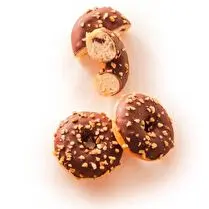 Votre pâtissier propose, Mini donuts chocolat x 3