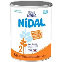 Nestlé, Lait en poudre 2ème âge dès 6 mois