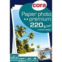 CORA Papier photo 10x15 x50
