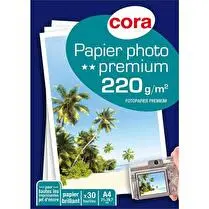 Cora, Papier photo A4 x30