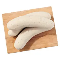 Votre boucher propose, Produit élaboré : Saucisse blanche