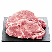 Votre boucher propose, Porc : Côte échine avec os  à griller