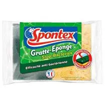 Spontex, Gratte éponges efficacité anti-bactérienne