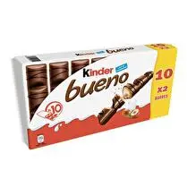 Kinder, Barres chocolatées x 10