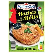 Maître coq, Hachés de poulet rôti - x 2