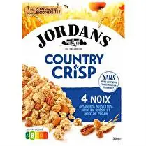 Jordans, Céréales country crisp 4 noix