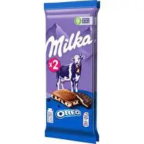 Milka, Chcolat au lait Oreo