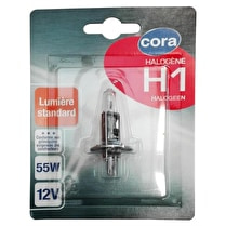 Cora, Halogène voiture H1 55W 12V